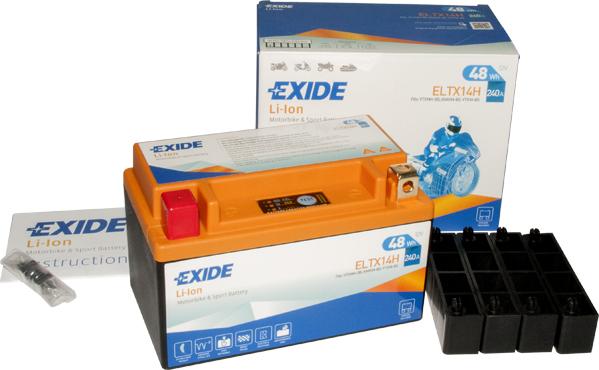 Exide ELTX14H - Стартерна акумуляторна батарея, АКБ autocars.com.ua