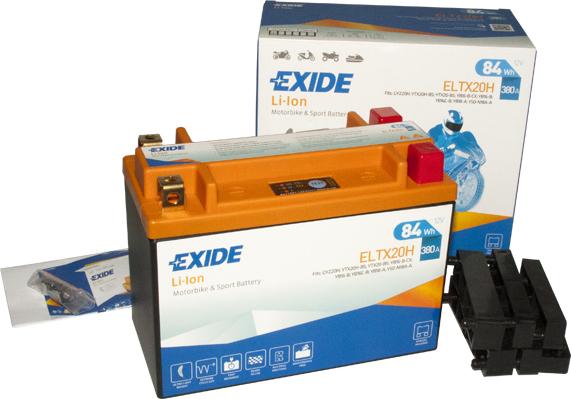 Exide ELTX20H - Стартерна акумуляторна батарея, АКБ autocars.com.ua