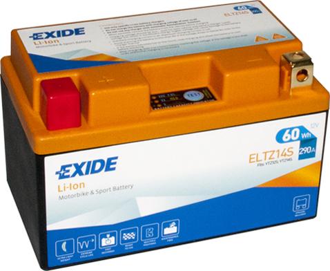 Exide ELTZ14S - Стартерна акумуляторна батарея, АКБ autocars.com.ua