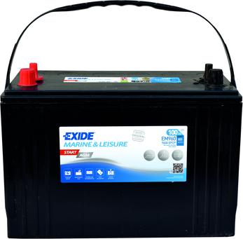 Exide EM960 - Стартерна акумуляторна батарея, АКБ autocars.com.ua