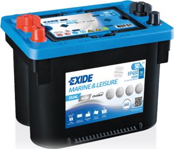 Exide EP450 - Стартерна акумуляторна батарея, АКБ autocars.com.ua