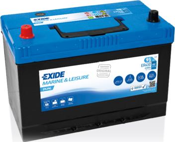 Exide ER450 - Стартерна акумуляторна батарея, АКБ autocars.com.ua