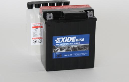 Exide ETX7L-BS - Стартерна акумуляторна батарея, АКБ autocars.com.ua