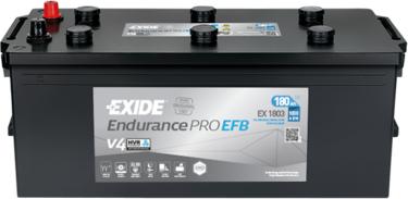 Exide EX1803 - Стартерна акумуляторна батарея, АКБ autocars.com.ua