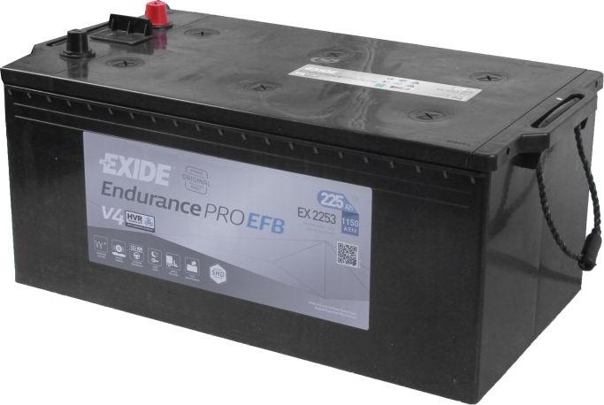 Exide EX2253 - Стартерна акумуляторна батарея, АКБ autocars.com.ua