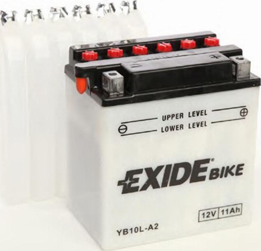 Exide YB10L-A2 - Стартерна акумуляторна батарея, АКБ autocars.com.ua