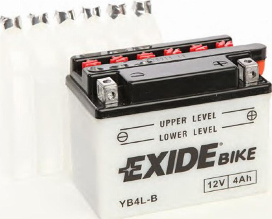 Exide YB4L-B - Стартерна акумуляторна батарея, АКБ autocars.com.ua