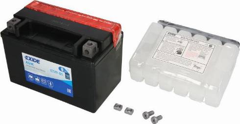 Exide YTX9-BS - Стартер autocars.com.ua