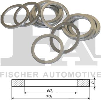 FA1 580870100 - Уплотнительное кольцо, резьбовая пробка маслосливного отверстия autodnr.net