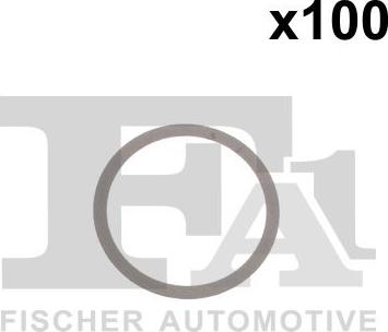 FA1 067.810.100 - Кільце ущільнювача, нарізна пробка мастилозливного  отвору autocars.com.ua