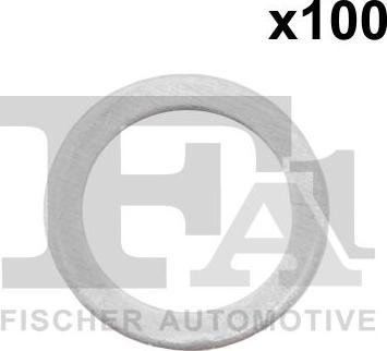 FA1 100.672.100 - Кільце ущільнювача, нарізна пробка мастилозливного  отвору autocars.com.ua