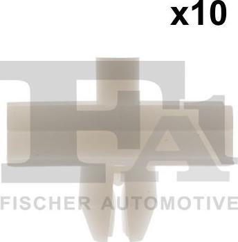 FA1 10-40043.10 - Зажим, молдинг / захисна накладка autocars.com.ua