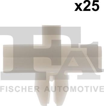 FA1 10-40043.25 - Зажим, молдинг / захисна накладка autocars.com.ua