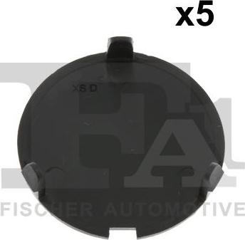 FA1 11-10037.5 - Зажим, молдинг / захисна накладка autocars.com.ua