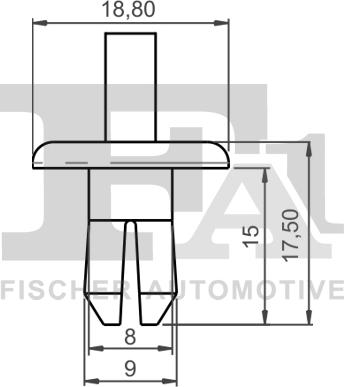 FA1 11-20011.5 - Распорная заклепка avtokuzovplus.com.ua