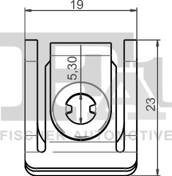 FA1 11-40117.10 - Зажим, молдинг / защитная накладка avtokuzovplus.com.ua