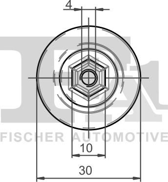 FA1 11-70012.5 - Гайка autocars.com.ua