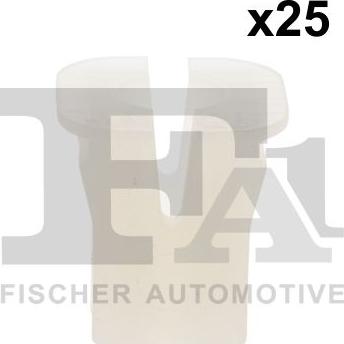 FA1 12-60001.25 - Зажим, молдинг / захисна накладка autocars.com.ua