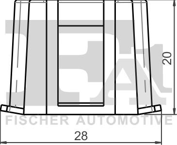 FA1 12-60006.5 - Кронштейн, основна фара autocars.com.ua