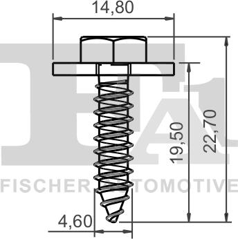 FA1 12-70002.5 - Болт autocars.com.ua