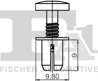 FA1 21-30001.10 - Розпірна заклепка autocars.com.ua