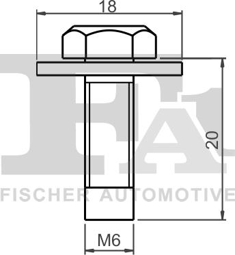 FA1 21-70001.5 - Зажим, молдинг / захисна накладка autocars.com.ua