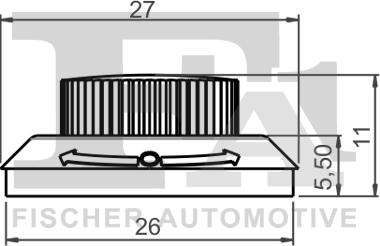 FA1 21-70002.5 - Крепёжный элемент, кожух двигателя avtokuzovplus.com.ua