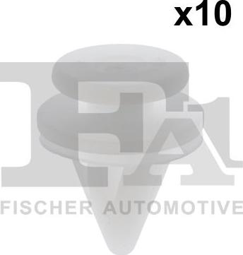 FA1 22-40007.10 - Зажим, молдинг / захисна накладка autocars.com.ua