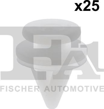 FA1 22-40007.25 - Зажим, молдинг / захисна накладка autocars.com.ua