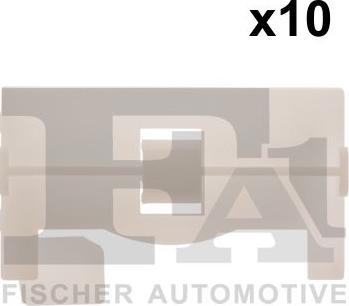 FA1 22-40037.10 - Зажим, молдинг / захисна накладка autocars.com.ua