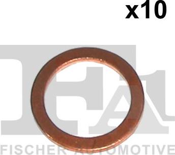 FA1 528.870.010 - Уплотнительное кольцо, резьбовая пробка маслосливного отверстия avtokuzovplus.com.ua