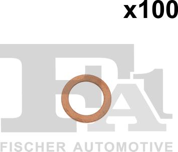 FA1 635.590.100 - Кільце ущільнювача, нарізна пробка мастилозливного  отвору autocars.com.ua