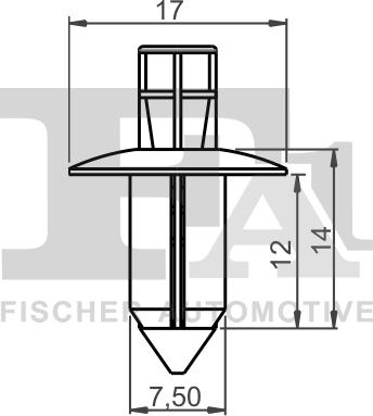 FA1 77-30014.10 - Розпірна заклепка autocars.com.ua