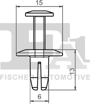 FA1 79-30005.10 - Розпірна заклепка autocars.com.ua