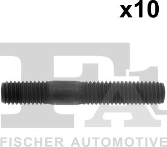 FA1 985-824.10 - К-кт шпильки 10шт EX колектора Audi 100 89-94-A3-A4-A6 01-11 autocars.com.ua