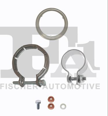 FA1 CC100702 - Монтажний комплект, сажовий / частковий фільтр autocars.com.ua