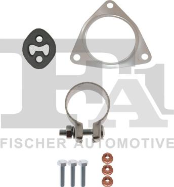 FA1 CC410122 - Монтажний комплект, сажовий / частковий фільтр autocars.com.ua