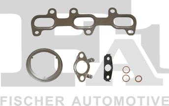 FA1 KT110980E - Установочный комплект, турбокомпрессор autodnr.net