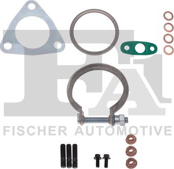 FA1 KT210340 - Установочный комплект, турбокомпрессор autodnr.net