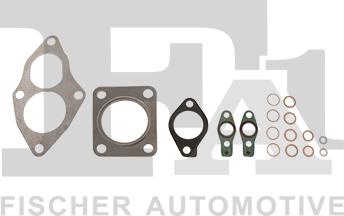 FA1 KT740130E - Монтажний комплект, компресор autocars.com.ua