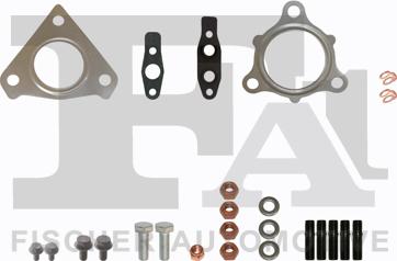 FA1 KT740340 - Монтажний комплект, компресор autocars.com.ua