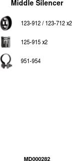 FA1 MD000282 - Средний глушитель выхлопных газов autodnr.net