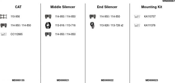 FA1 WN000067 - Система выпуска ОГ autodnr.net