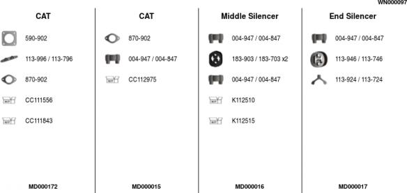 FA1 WN000097 - Система випуску ОГ autocars.com.ua