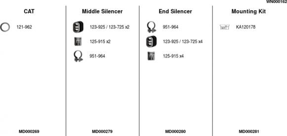 FA1 WN000162 - Система випуску ОГ autocars.com.ua