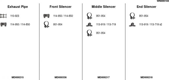 FA1 WN000183 - Система випуску ОГ autocars.com.ua