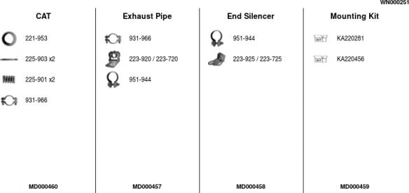 FA1 WN000251 - Система випуску ОГ autocars.com.ua