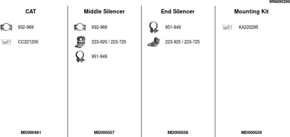 FA1 WN000295 - Система випуску ОГ autocars.com.ua