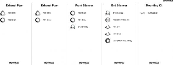 FA1 WN000364 - Система випуску ОГ autocars.com.ua