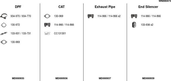 FA1 WN000473 - Система випуску ОГ autocars.com.ua